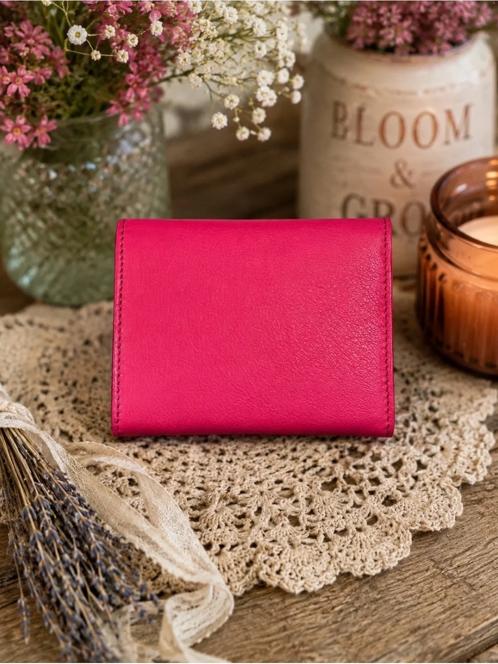 NWT Free People Lock It Up Leather Wallet